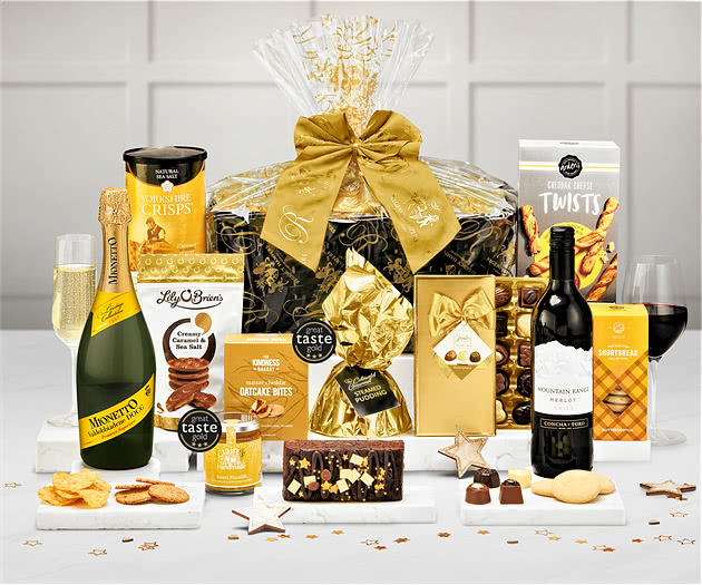 Hemsley Hamper With Sparkling Prosecco & Red Wine